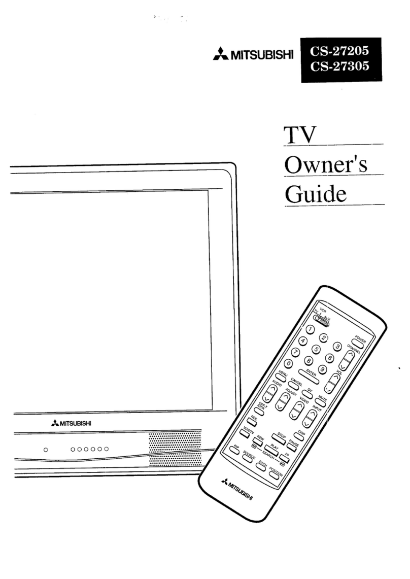 Mitsubishi CS-27205 owner's guide