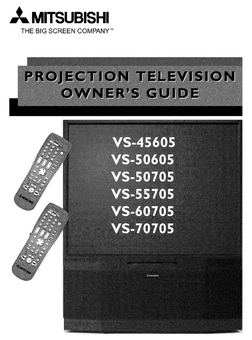 Mitsubishi VS-45605 User manual