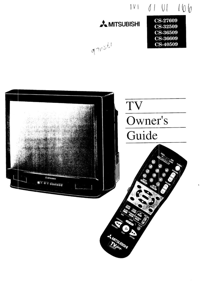 Mitsubishi CS-27609 User manual