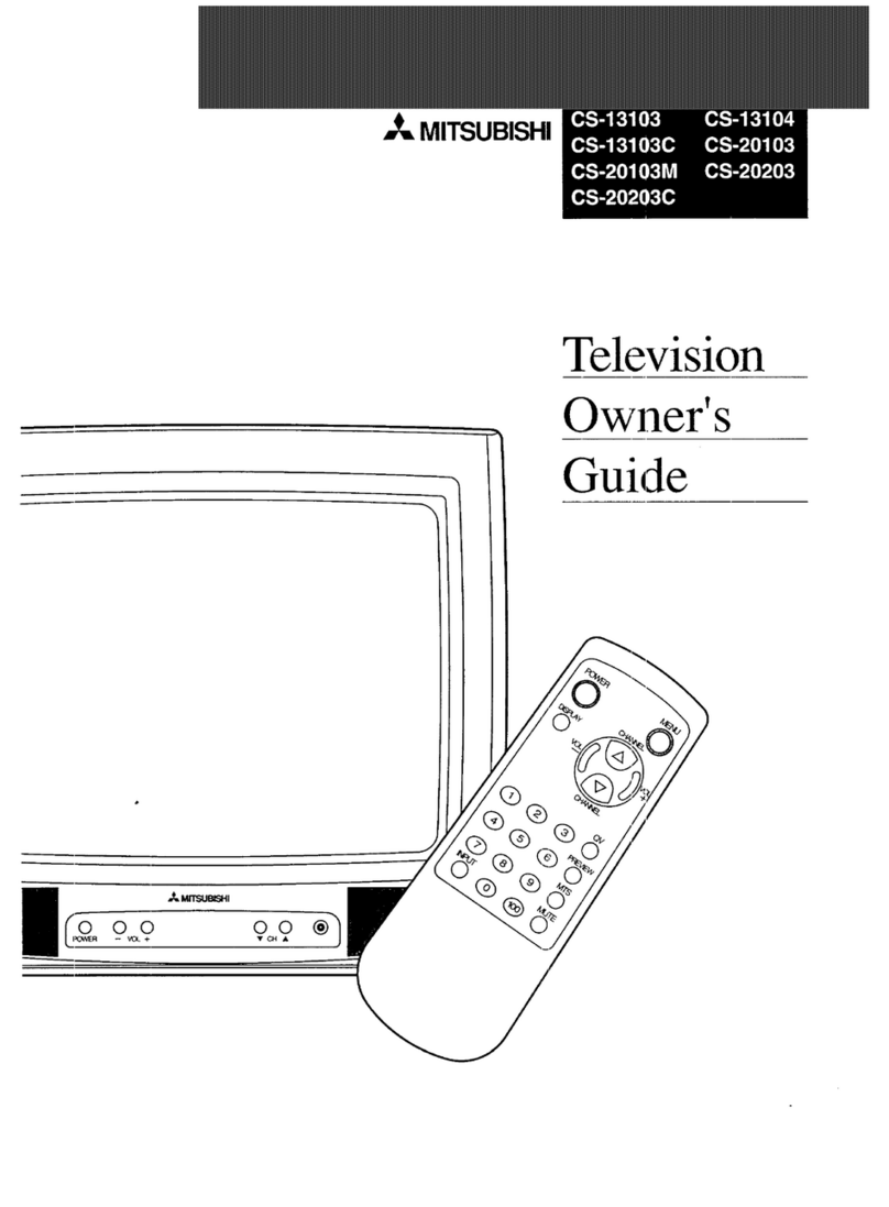 Mitsubishi CS-13103 User manual