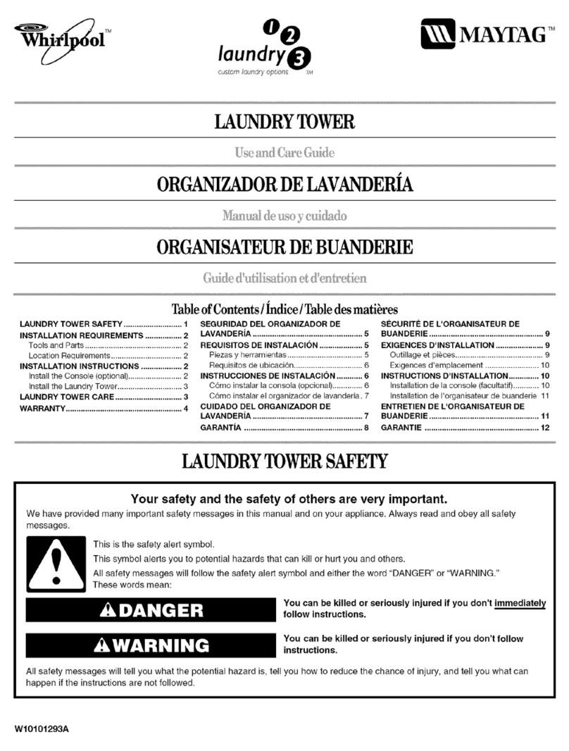 Whirlpool MVP5000TQ0 User manual Whirlpool MVP5000TQ0 User manual