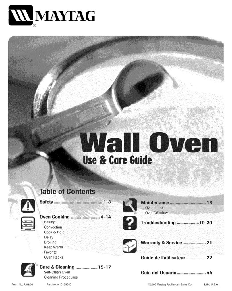Maytag MMW5530DAW21 User manual