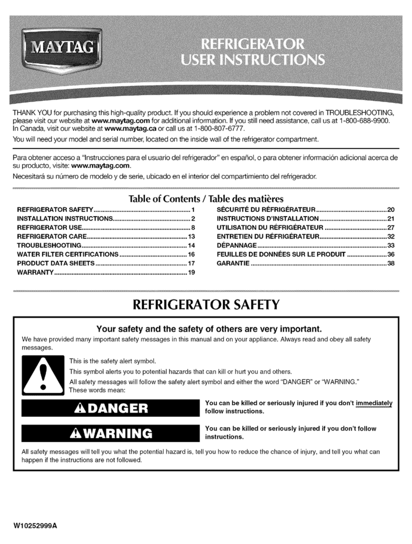 Maytag MFT2771XEM1 User manual