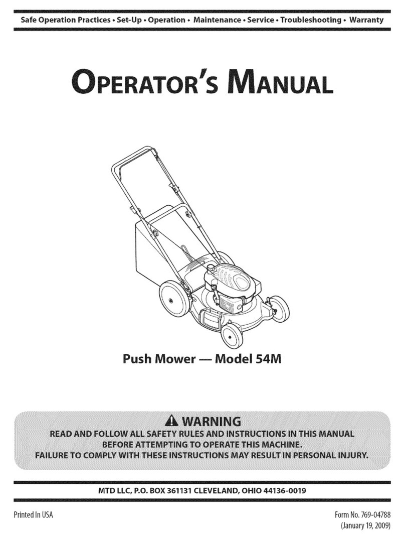 MTD 11A-54MC006 User manual