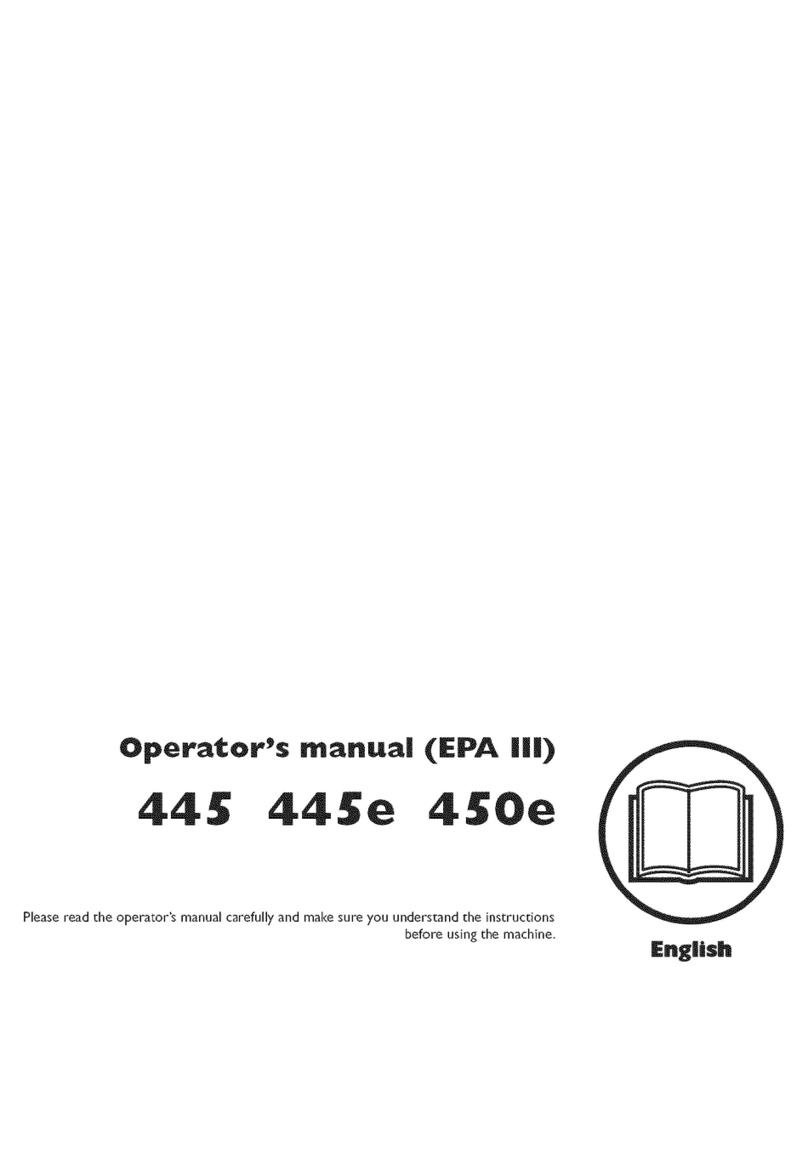 MTD 450E User manual