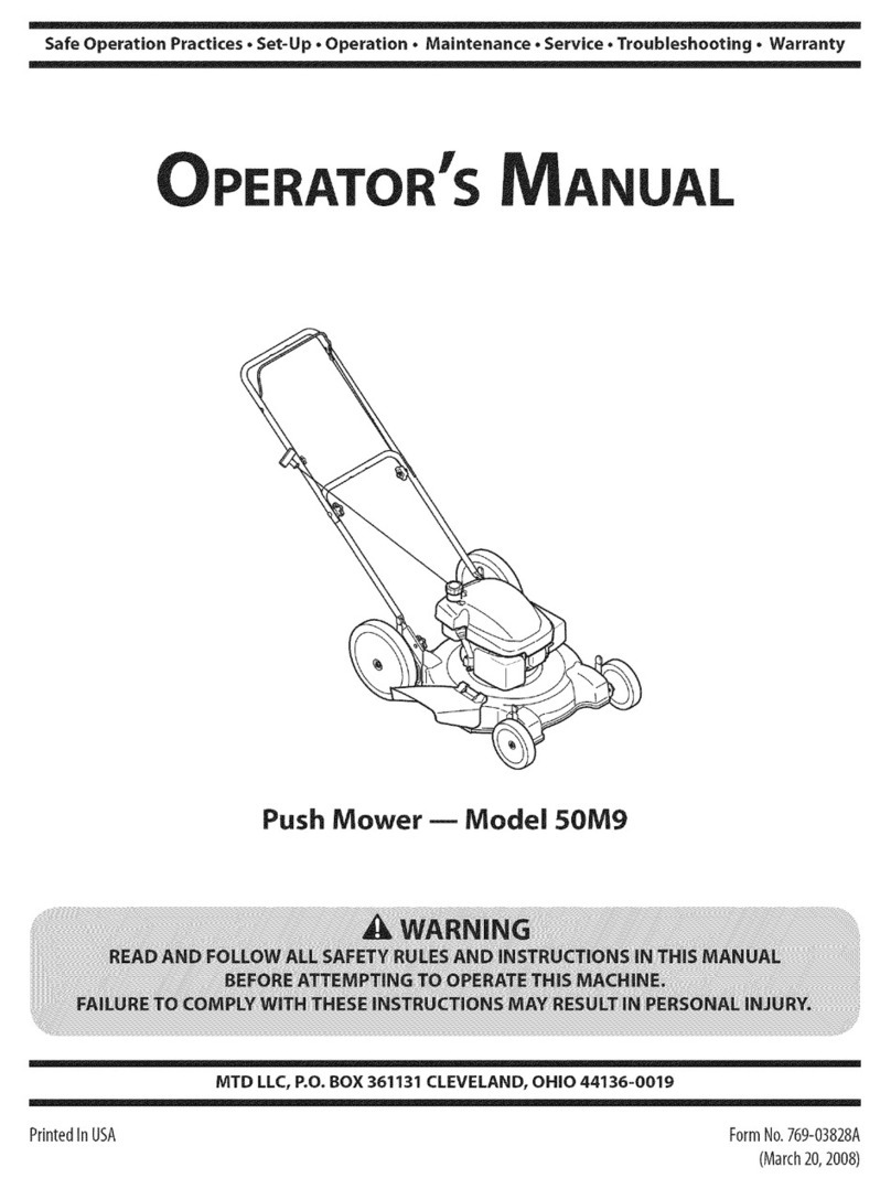 MTD 11A-50M9000 User manual