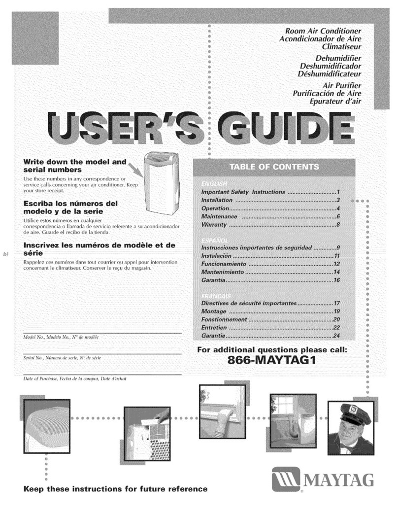 Maytag 23-11-2222N-001 User manual