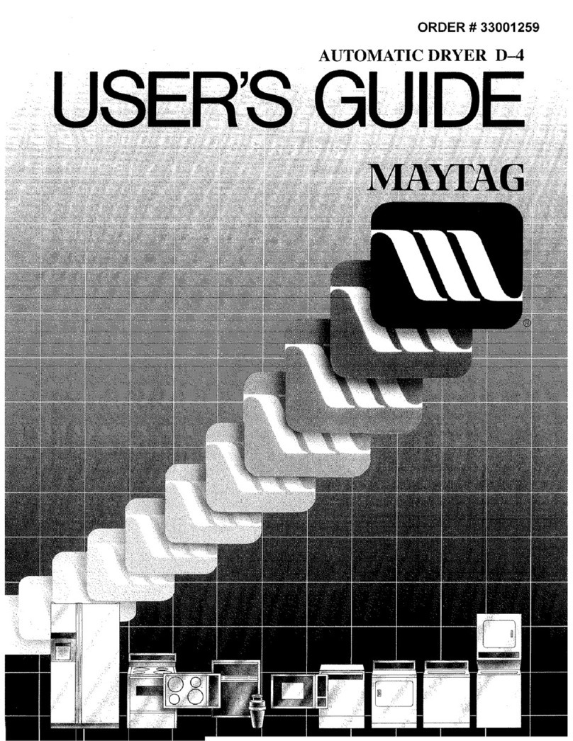 Maytag LDE5914AAL user guide