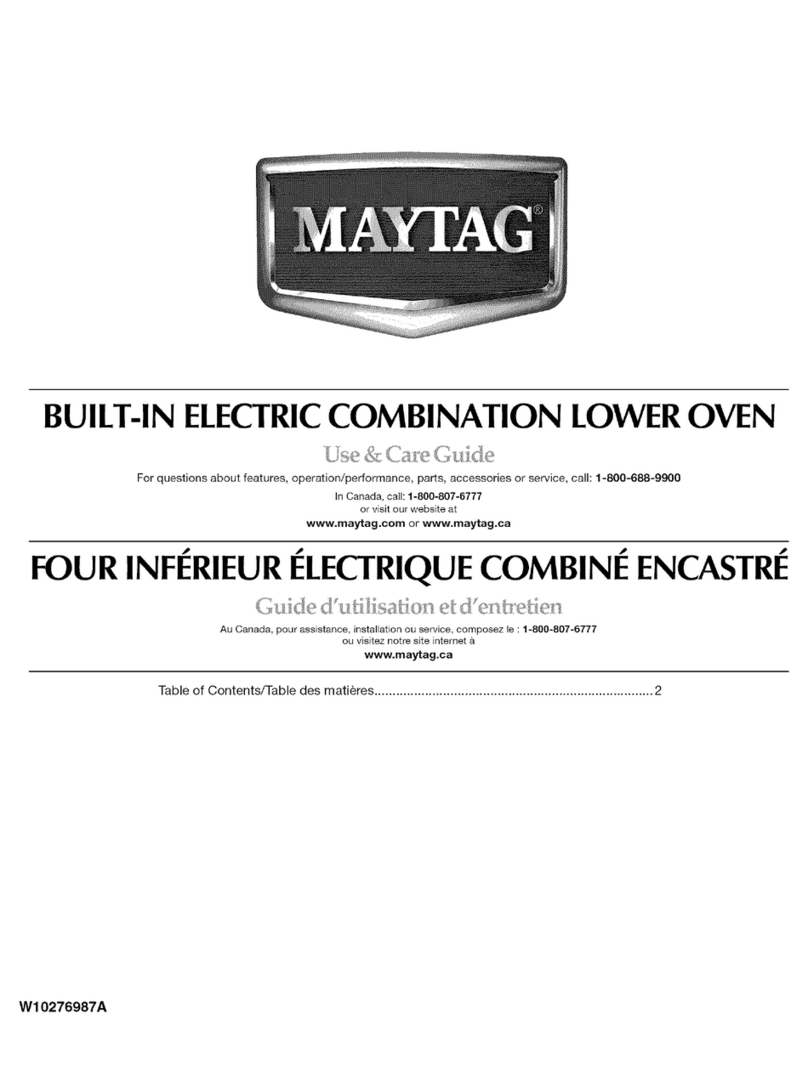 Maytag MMW7530WDS01 User manual