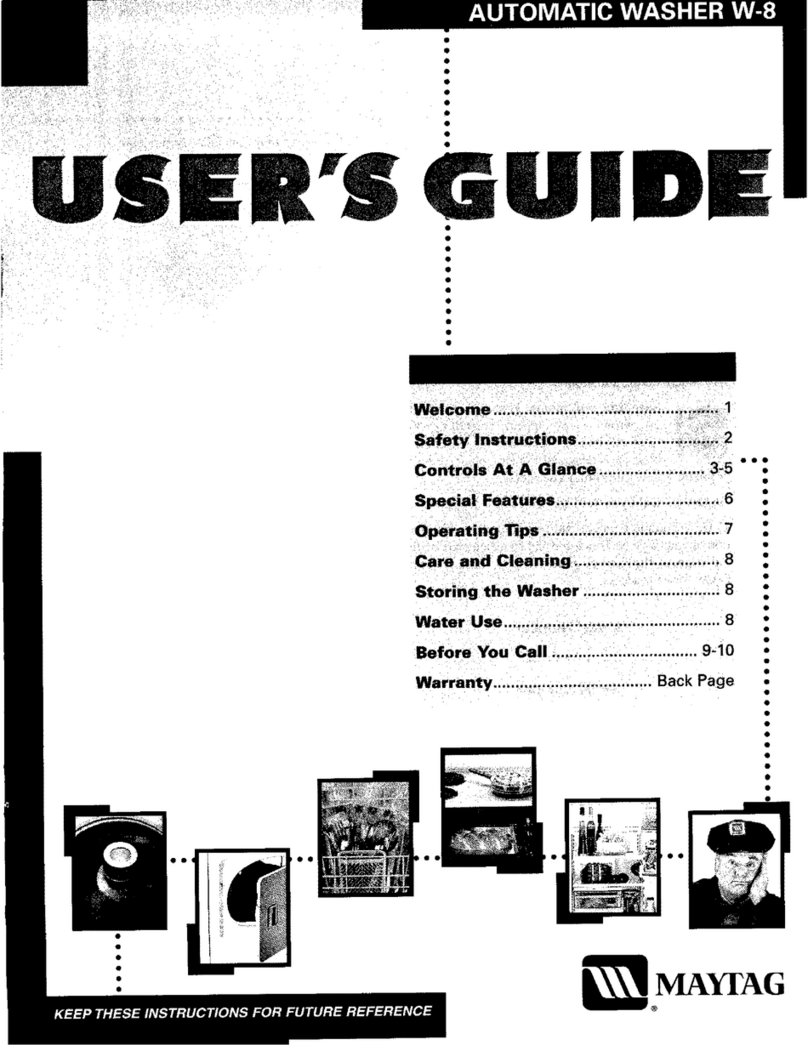 Maytag LAT9806AAE user guide
