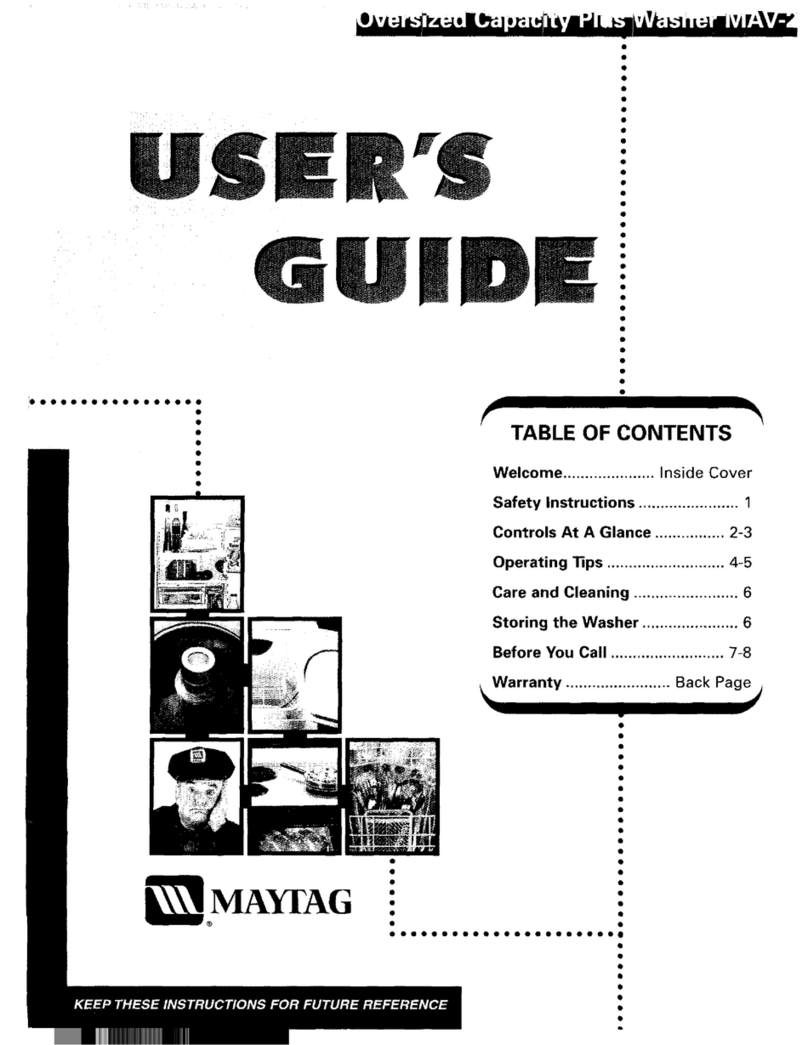 Maytag MAV4057AWA user guide