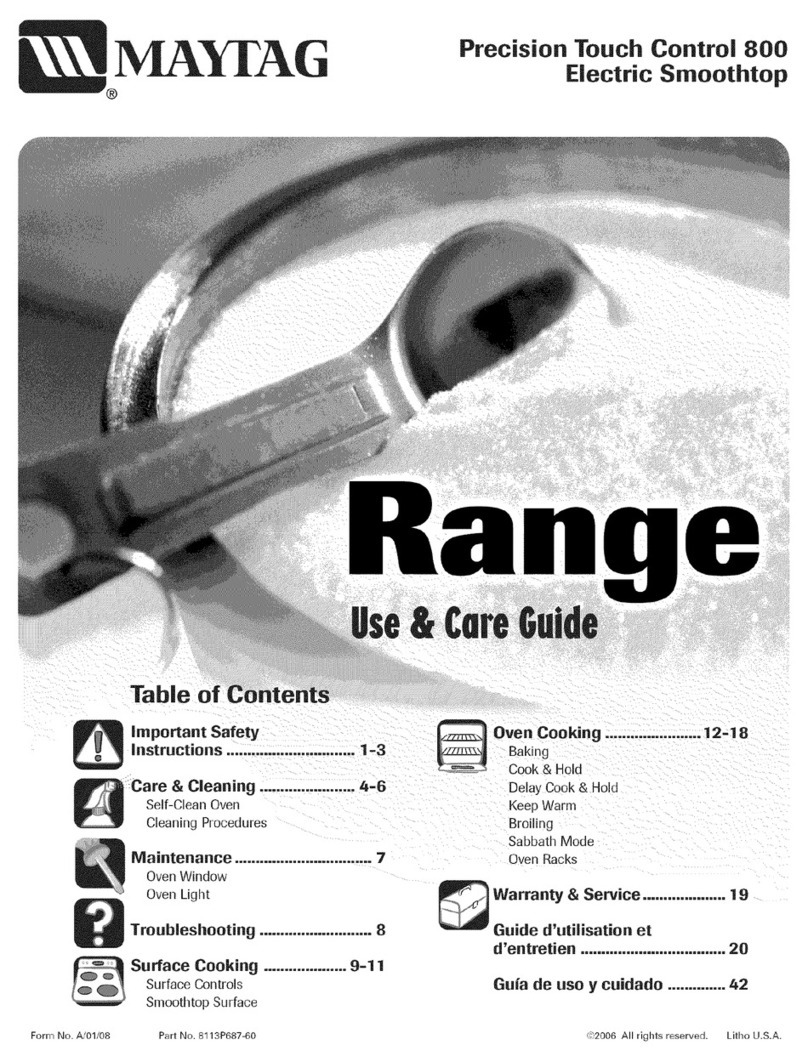 Maytag MERH865RAB1 Use & care guide Use & care guide