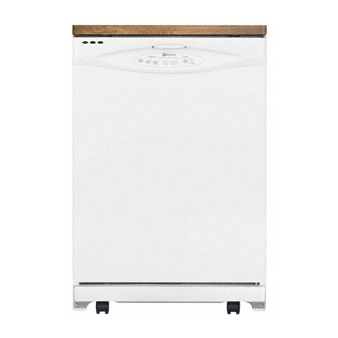 Maytag MDC4650AWB - Jet Clean II 24" Portable... User manual