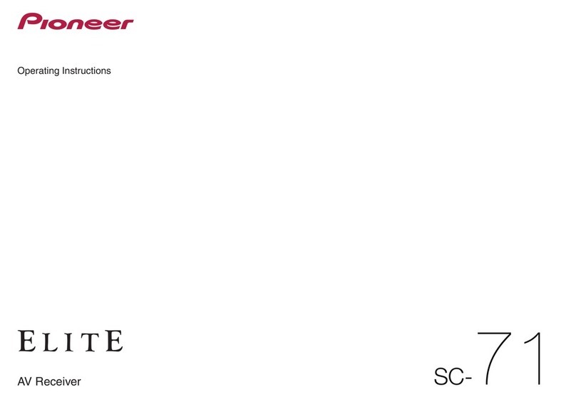 Pioneer Elite SC-71 User manual