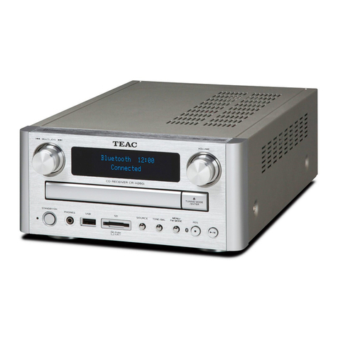 Teac CR-H260i owner's manual
