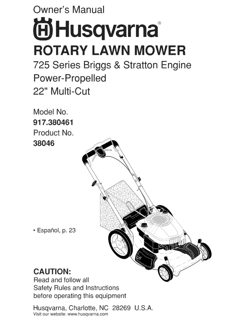 Husqvarna 917.380461 owner's manual