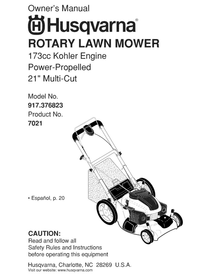 Husqvarna 917.376823 owner's manual