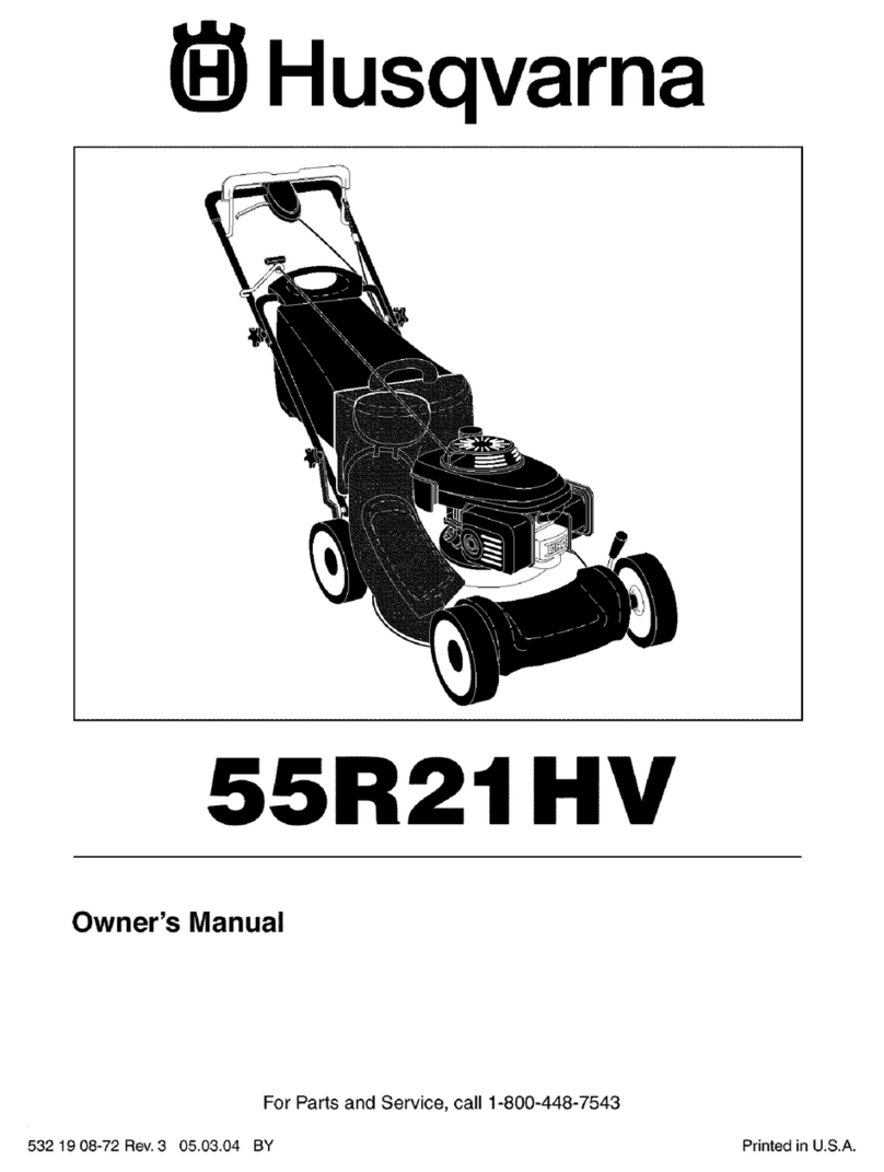 Husqvarna 55R21HV owner's manual