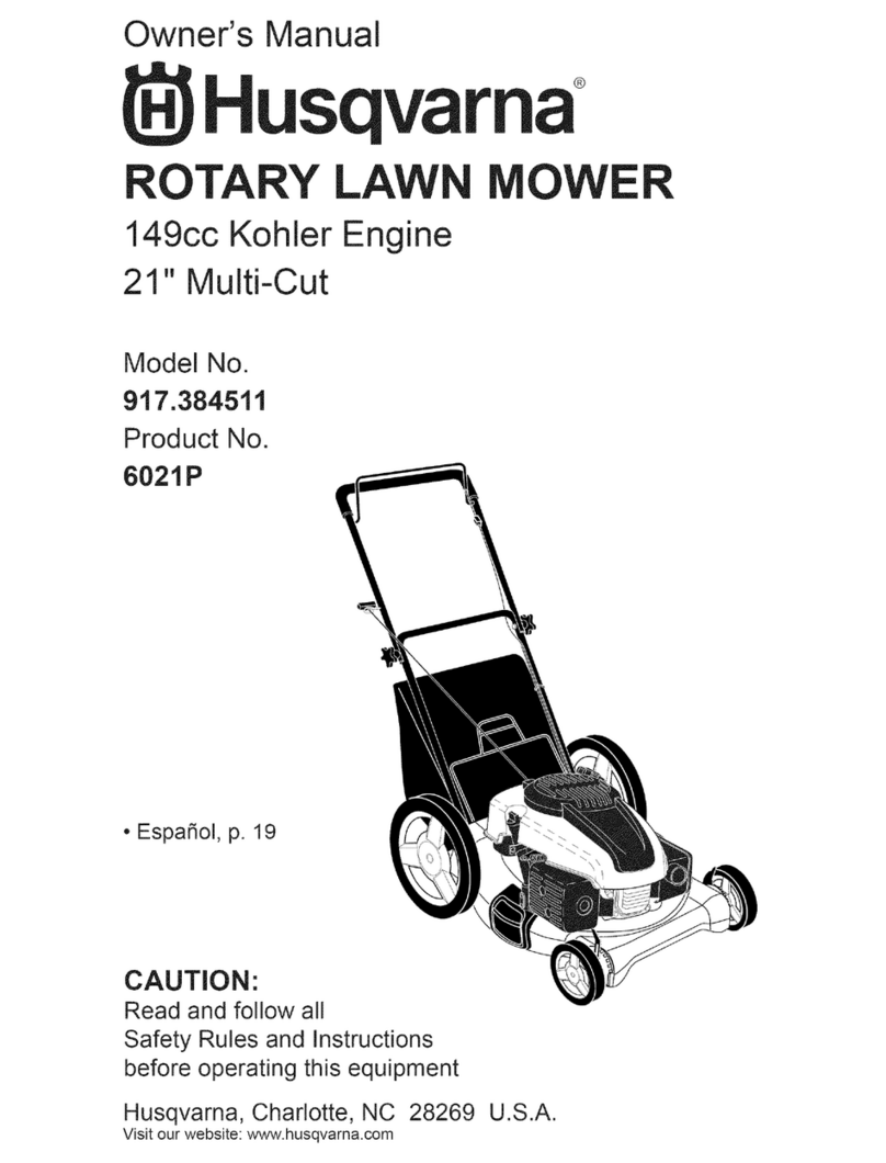 Husqvarna 917.384511 owner's manual