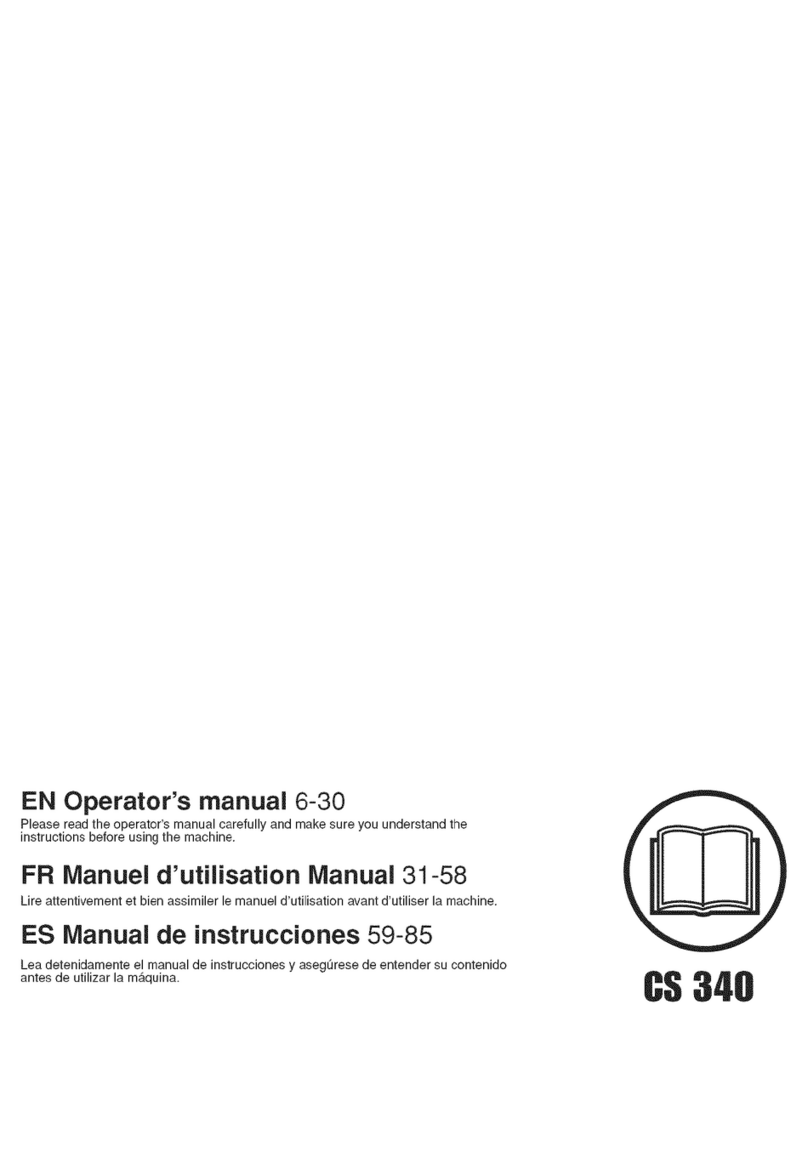 McCulloch Chain Saw User manual