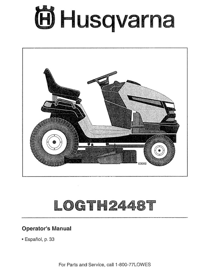 Husqvarna LOGTH2448T Operator's manual