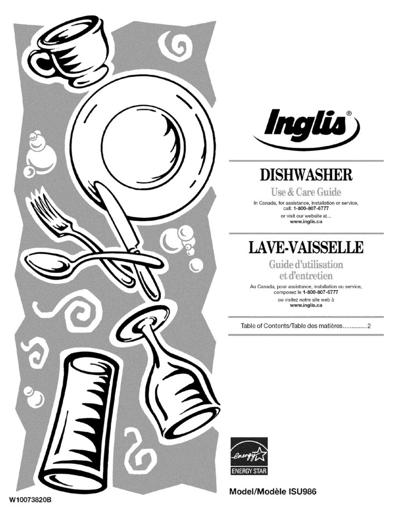 Inglis ISU9866 User manual
