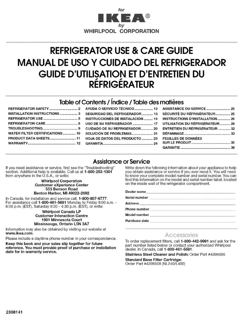 IKEA ID5GFGXRQ00 User manual