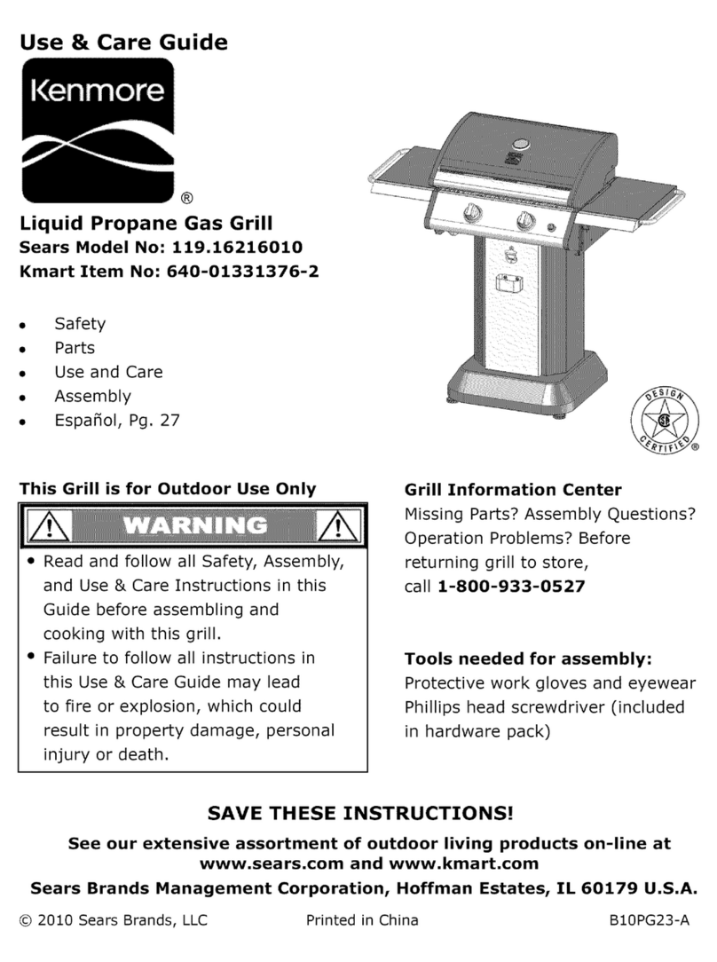 Kenmore 119.16216010 Use & care guide