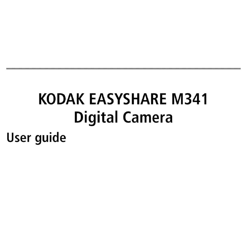 Kodak M341 - EASYSHARE Digital Camera User manual Kodak M341 - EASYSHARE Digital Camera User manual