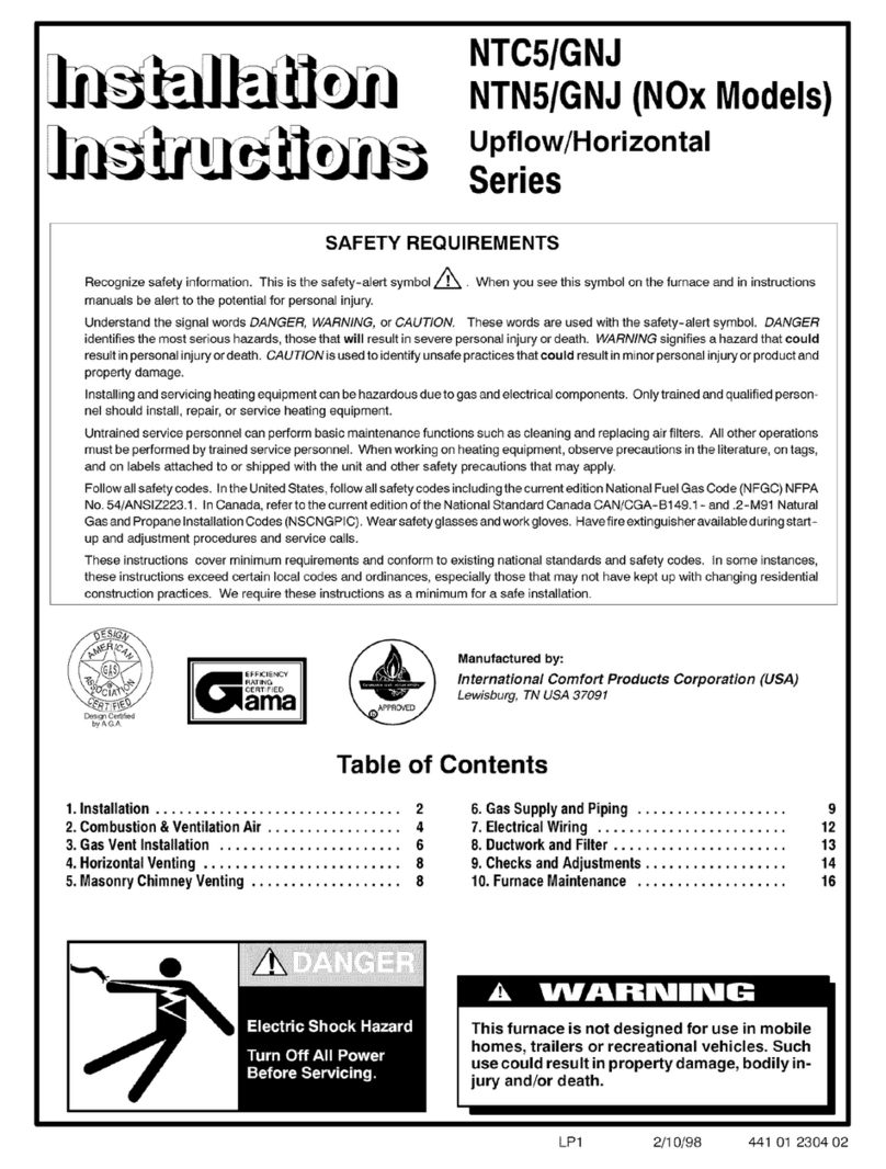 ICP NTC5/GNJ Series User manual