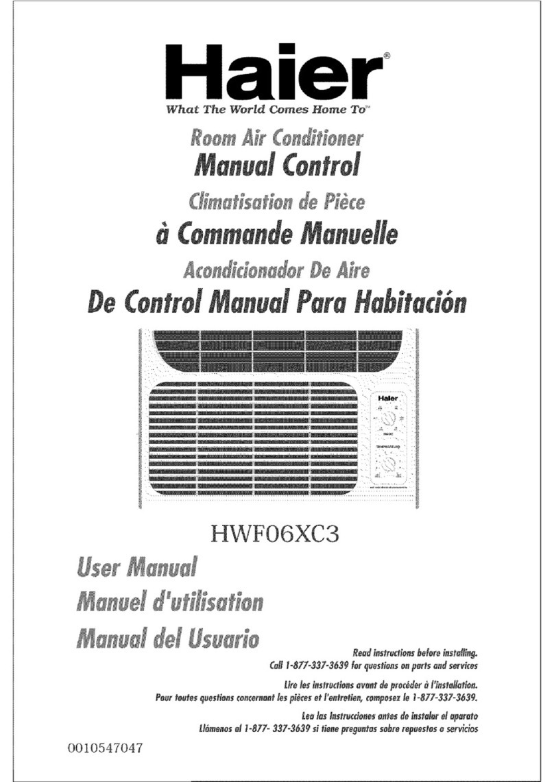 Haier HWF06XC3 User manual