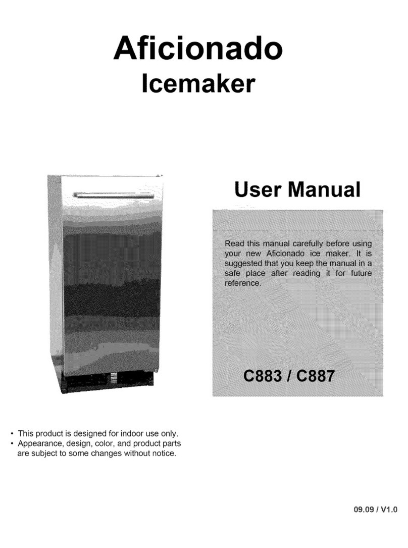 Aficionado C883 user manual