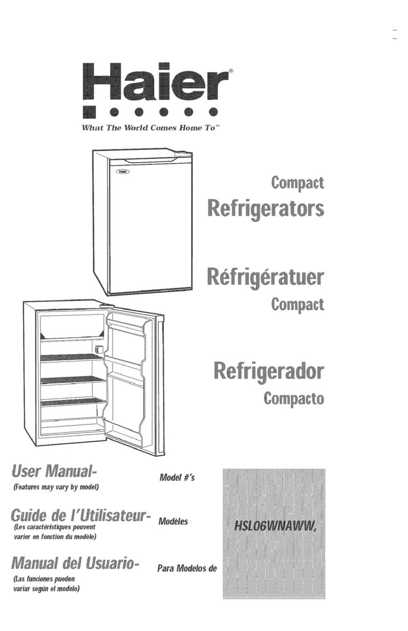 Haier HSL06WNAWW User manual