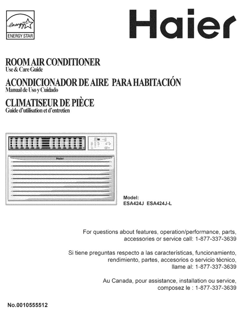 Haier ESA424J-L User manual