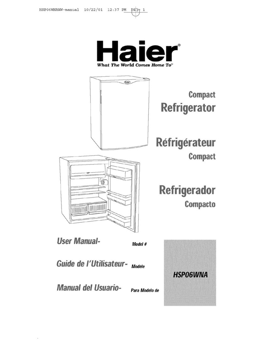 Haier HSP06WNA User manual Haier HSP06WNA User manual