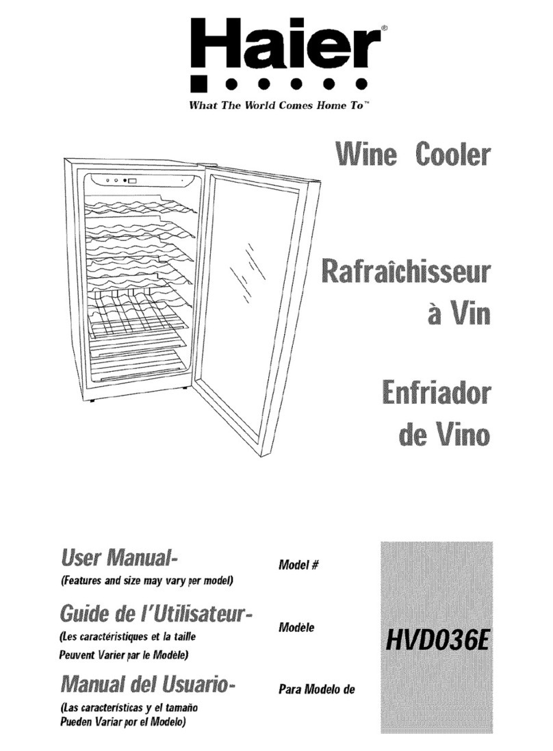 Haier HVD036E User manual