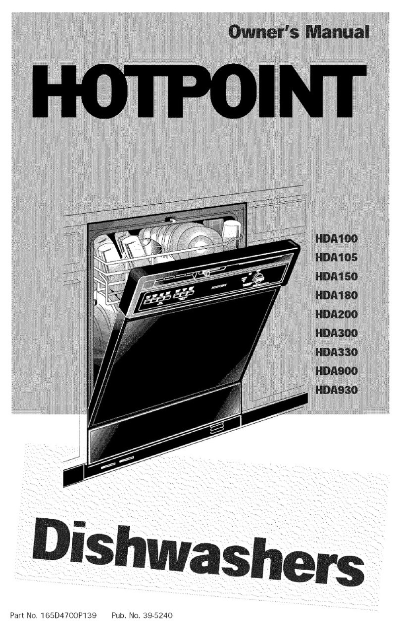 Hotpoint HDA100 User manual