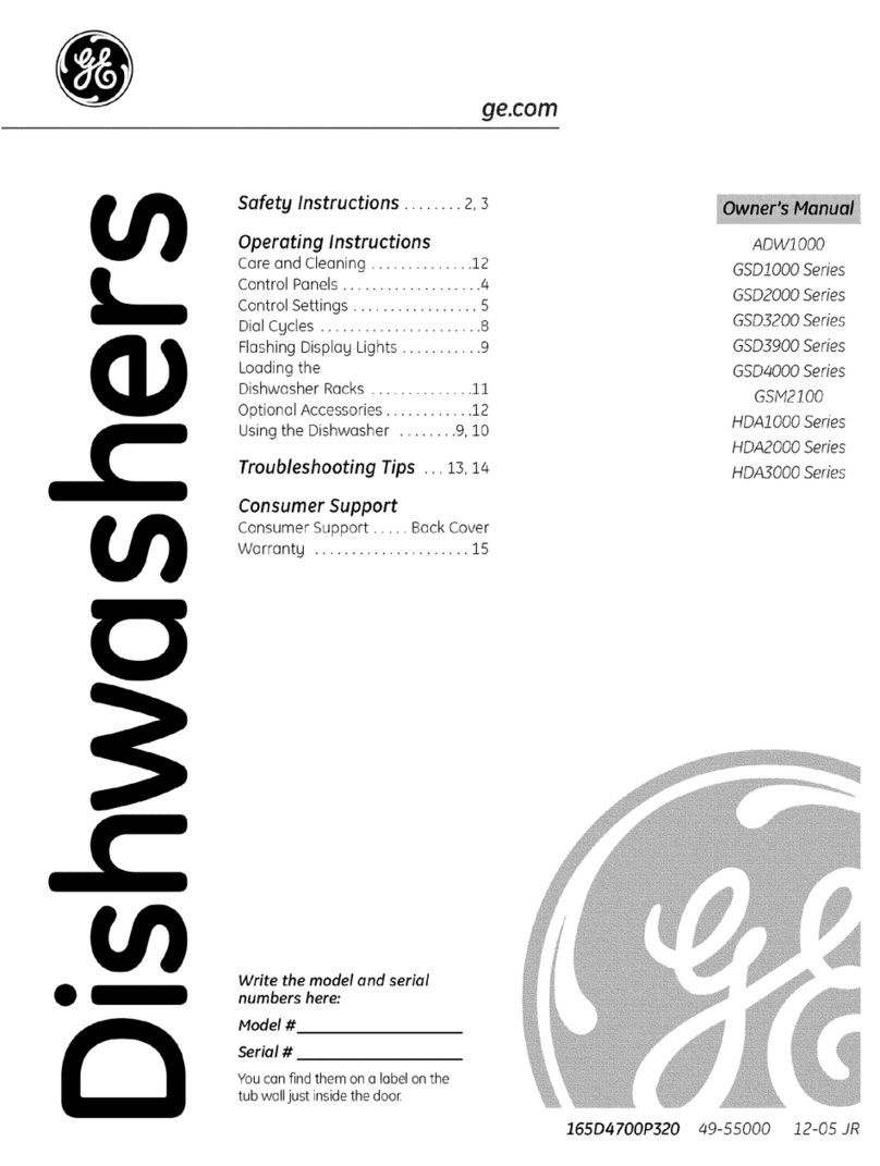 GE ADW1000 Series User manual