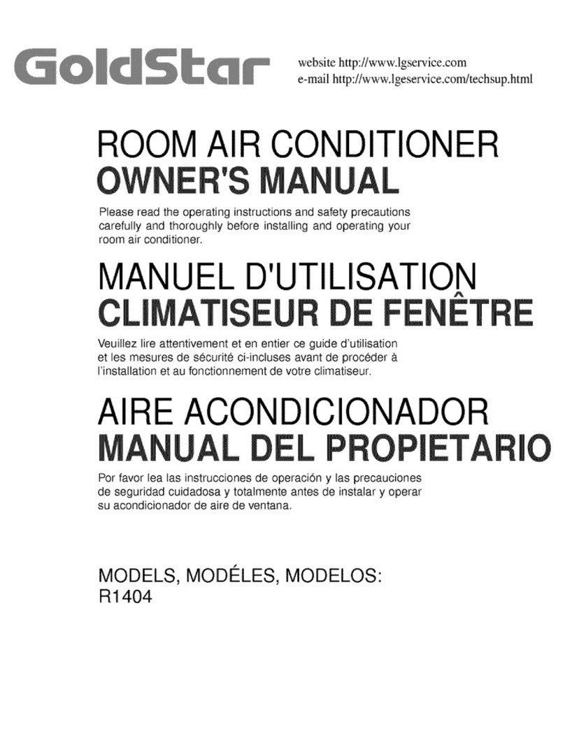 Goldstar R1404 User manual