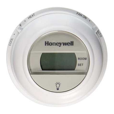Honeywell Digital Round T8775C User manual Honeywell Digital Round T8775C User manual