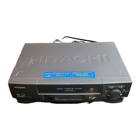 Hitachi VT-FX6407AS User manual