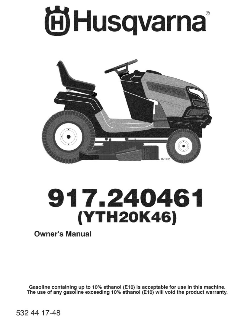 Husqvarna HUSQVARNA YTH20K46 User manual
