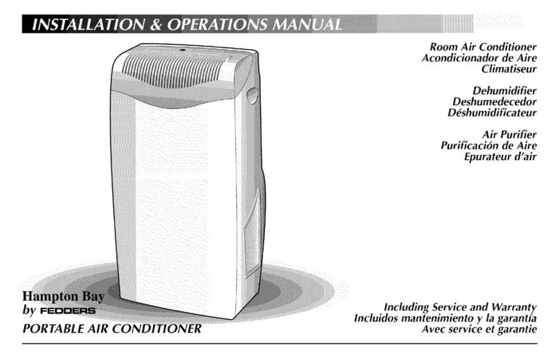 HAMPTON BAY Room Air Conditioners s User manual
