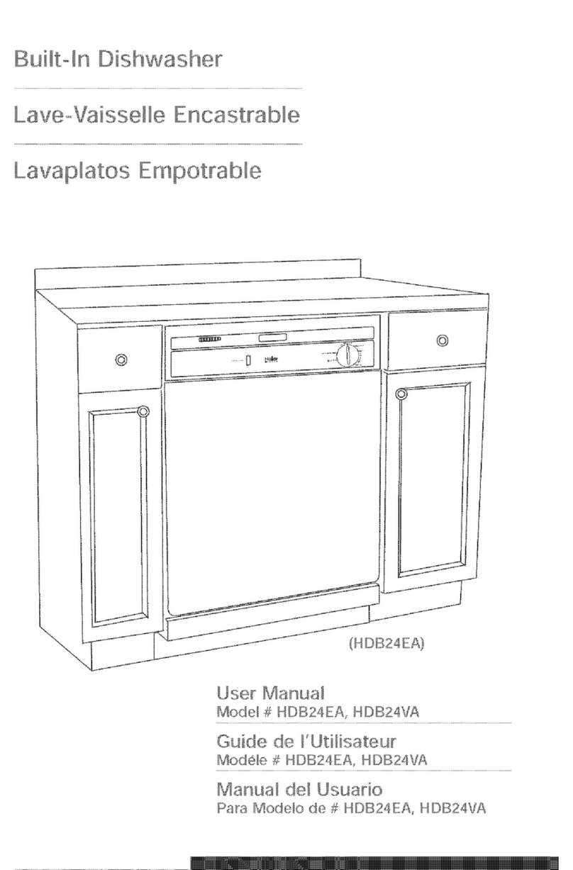 Haier HDB24EA User manual
