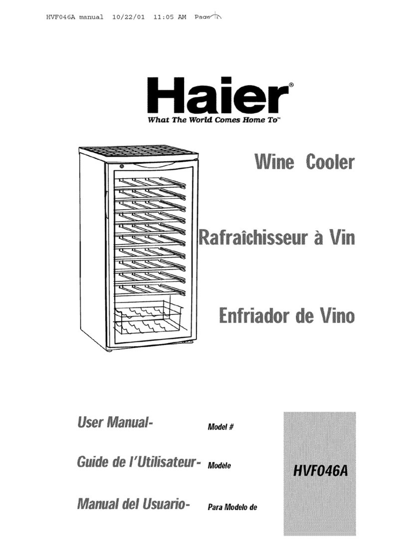 Haier HVF046A User manual