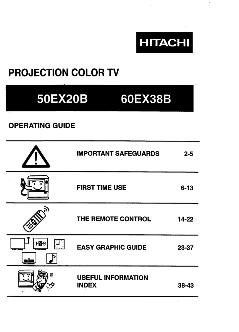 Hitachi 60EX38B User manual