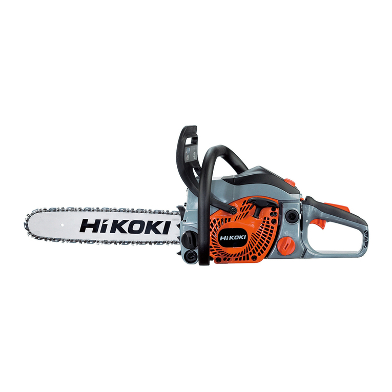 Hitachi CS 33EB User manual