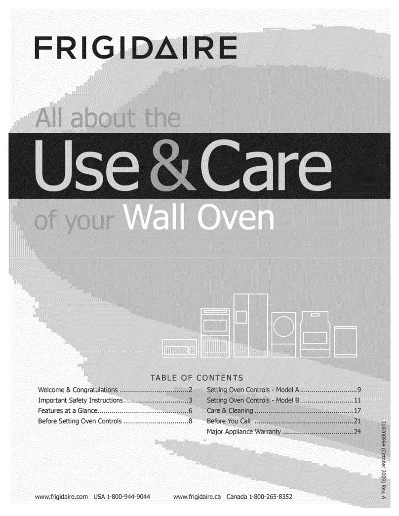 Frigidaire FGB24S5ABF User manual