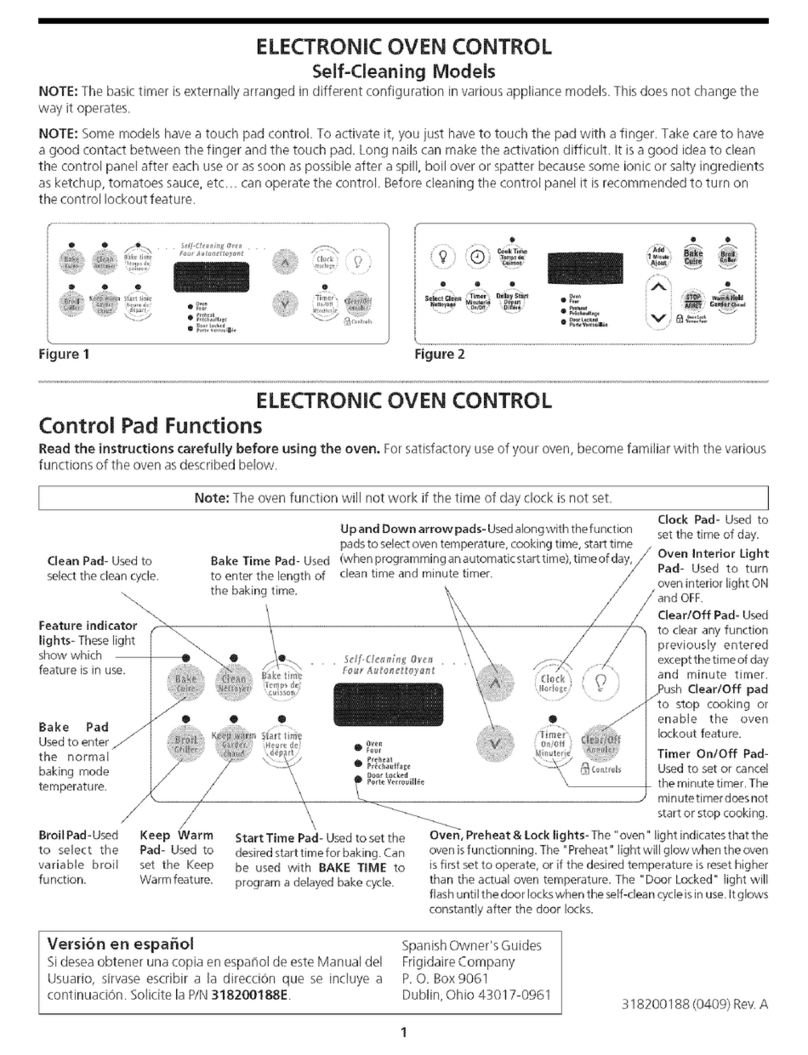 Frigidaire CFEB30S5GC4 Guide User manual