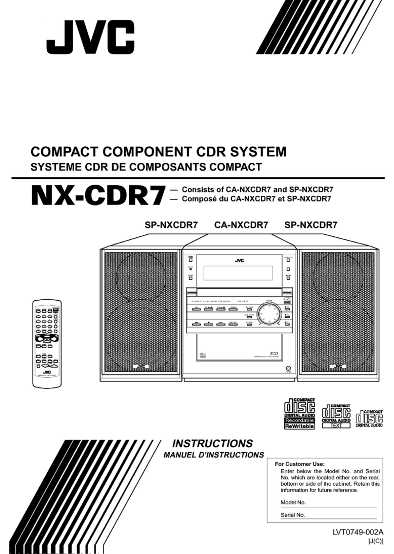 JVC NXCDR7 - Executive Microsystem User manual JVC NXCDR7 - Executive Microsystem User manual
